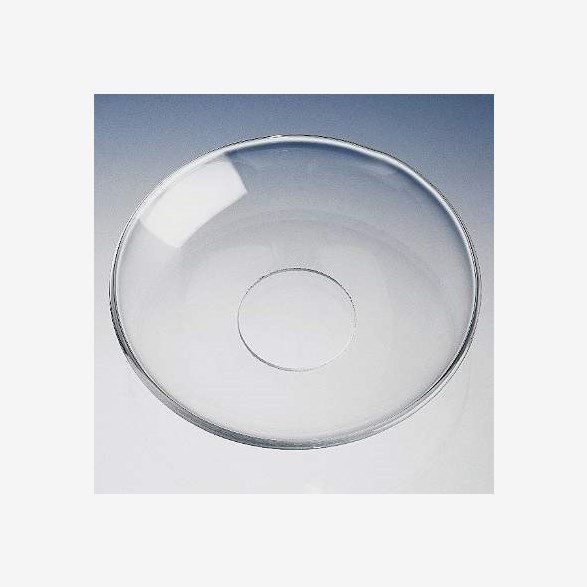 Ljusmanschett i glas - slät klar 80 mm