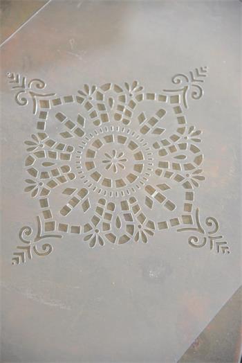 Schablon - Filigree nr 6