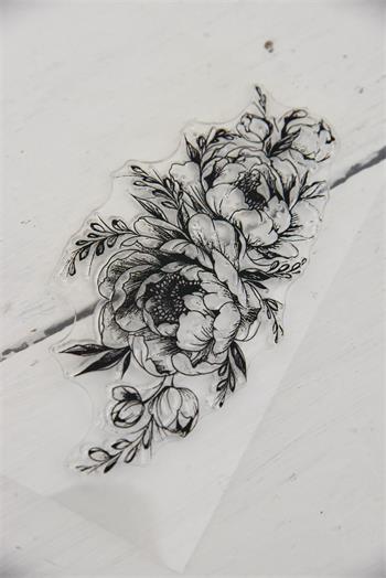Stämpel - Blommor