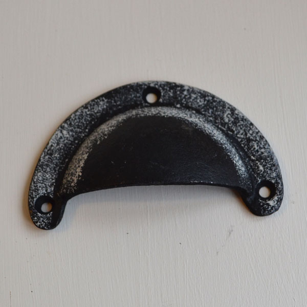 Skålhandtag - svart