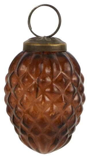 Julkula Amber - kotte i glas