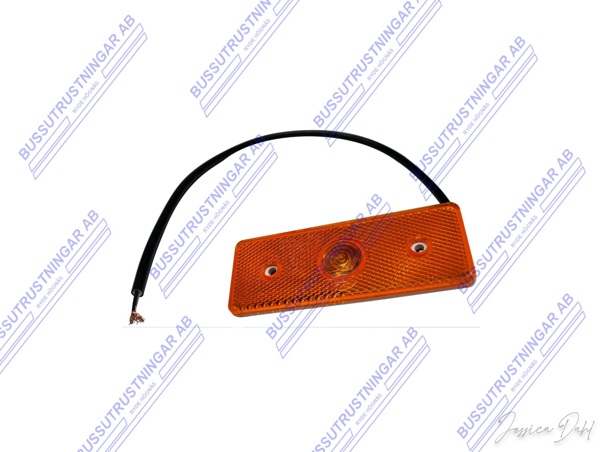 Sidomarkering 12/24 V LED 120 x 45 mm