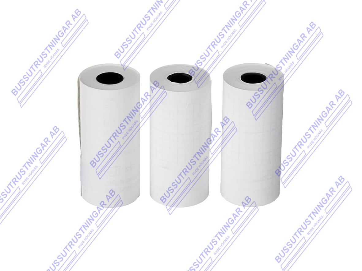 Papper färdskrivare 3-pack 