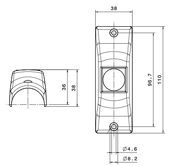Stannaknapp Barnvagn