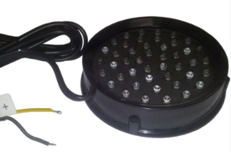 Rund blinklykta LED  GUL