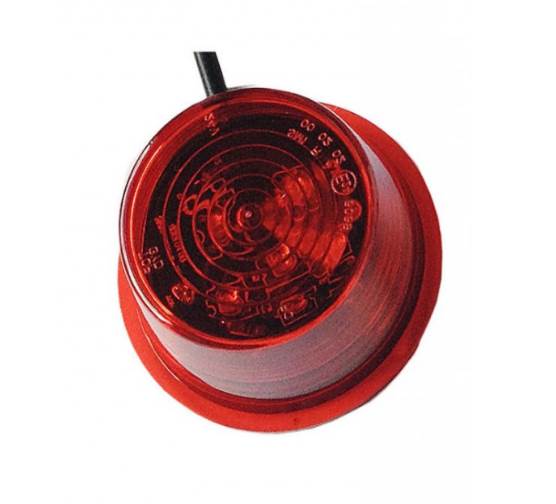 Breddmarkering lampa Röd