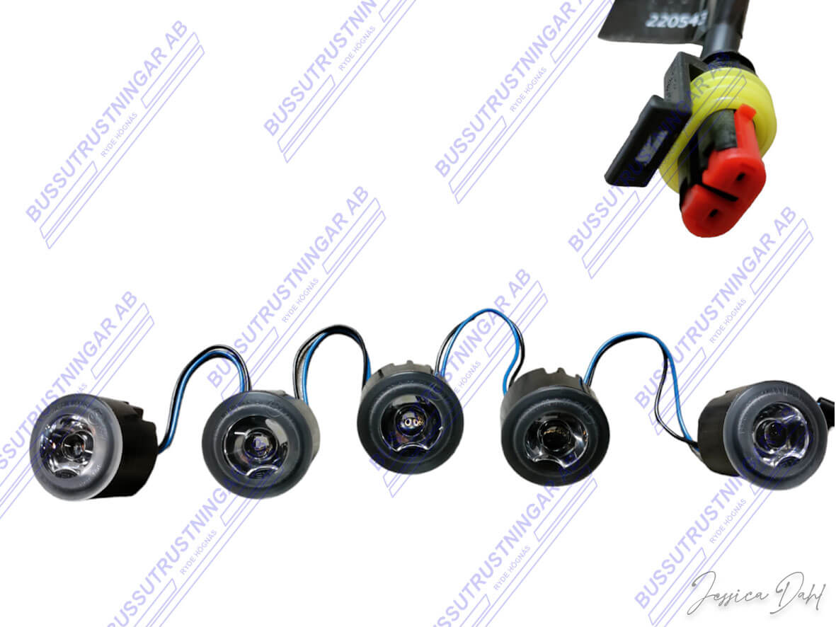 Varselljus DRL 5 st