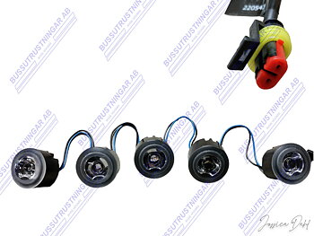Varselljus DRL 5 st