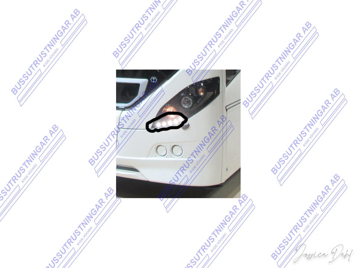 Varselljus DRL 5 st - 3
