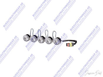 Varselljus DRL 5 st