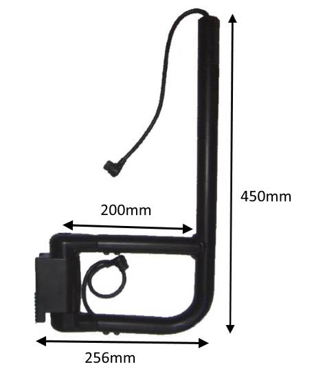 Spegelarm 270  Vänster