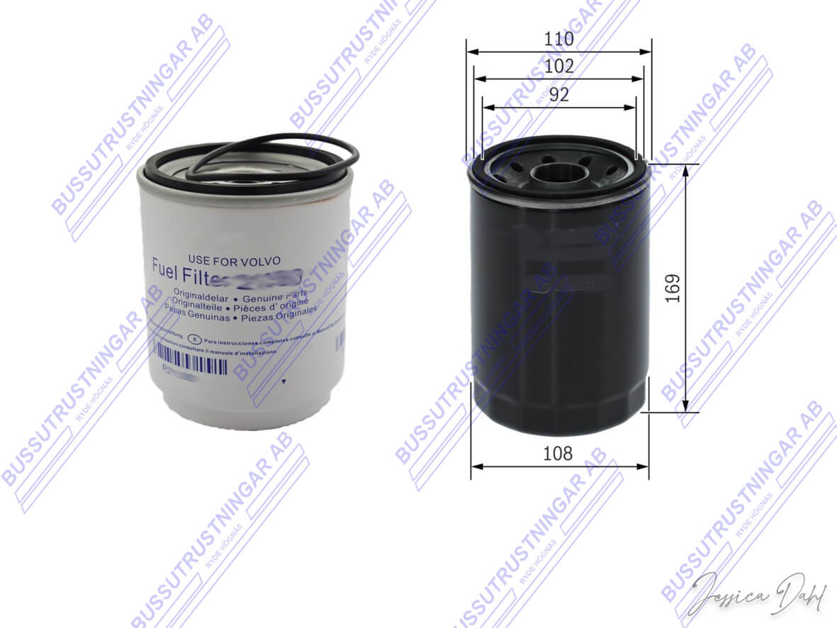 Bränslefilter Volvo Kit