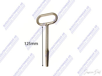 Fyrkantsnyckel Hane 125mm