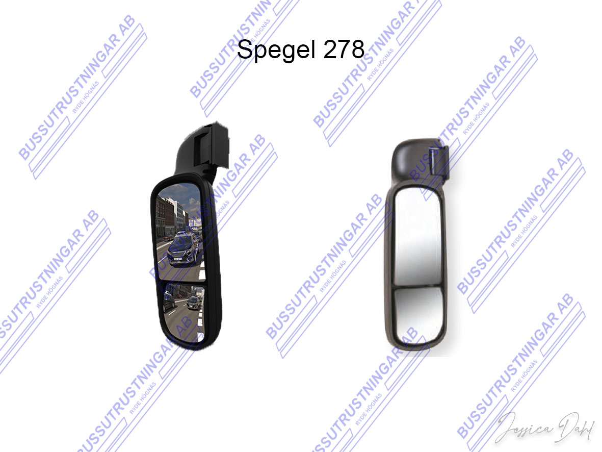 Kåpa till spegel 278 - 2