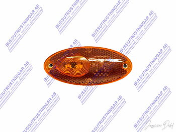 Sidomarkering med LED 24V