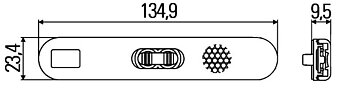 Sidomarkering  LED 12Volt