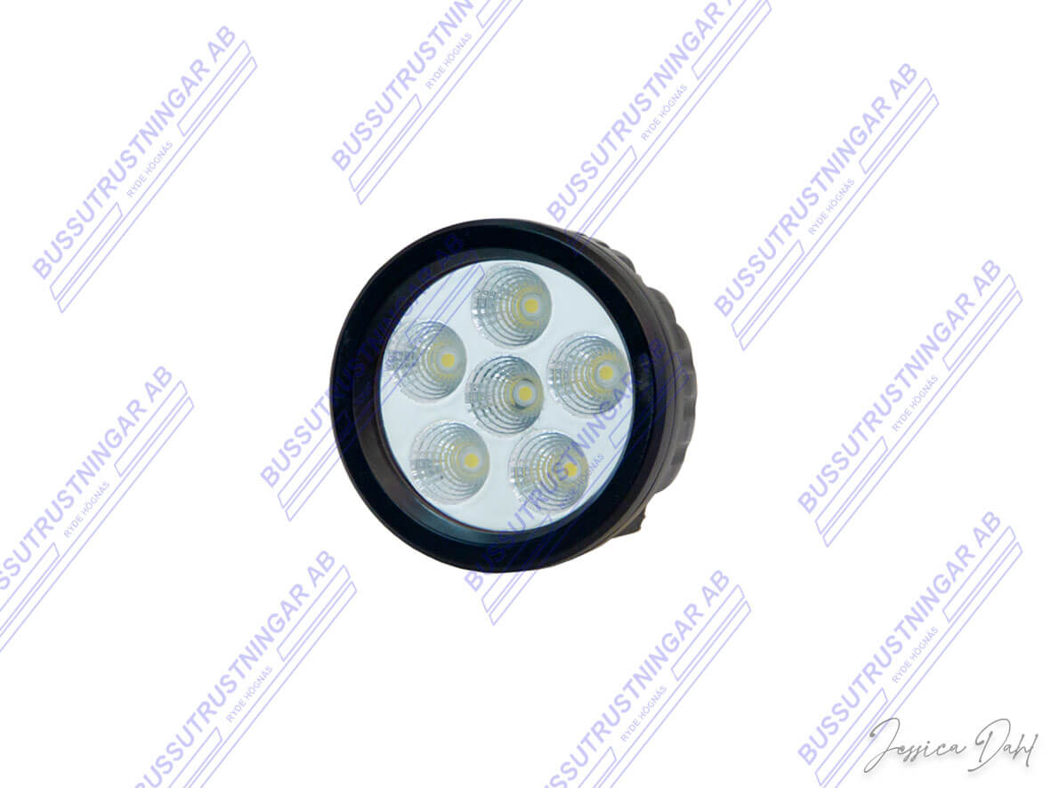Rund arbetsbelysning / backlampa 88MM Ø