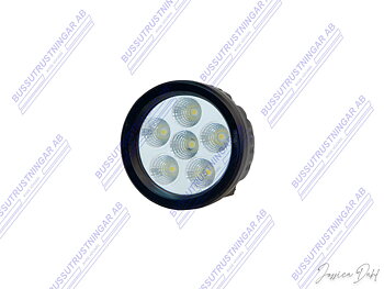 Rund arbetsbelysning / backlampa 88MM Ø