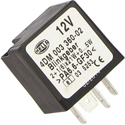 Blinkrelä 12 Volt 4-ansl(C2) 2+1x2 - 2