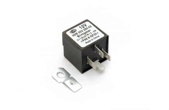 Blinkrelä 12 Volt 4-ansl(C2) 2+1x2
