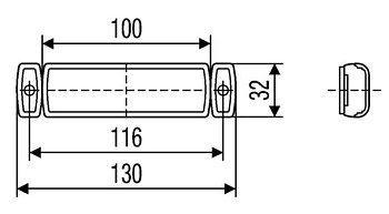 Sidomarkering Hella LED
