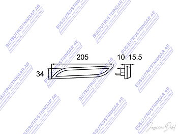 Sidomarkering Scania Hö