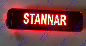 Stannarskylt 24 V Modell större