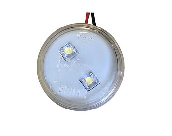 Reservlampa Vit 2 diod