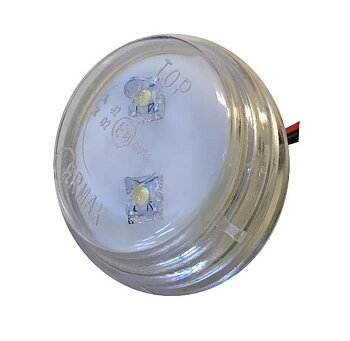 Reservlampa Vit 2 diod