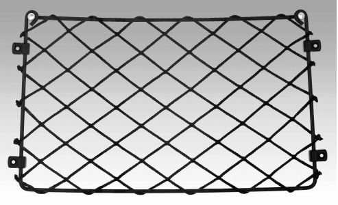 Nätficka med stålram  420x220 mm