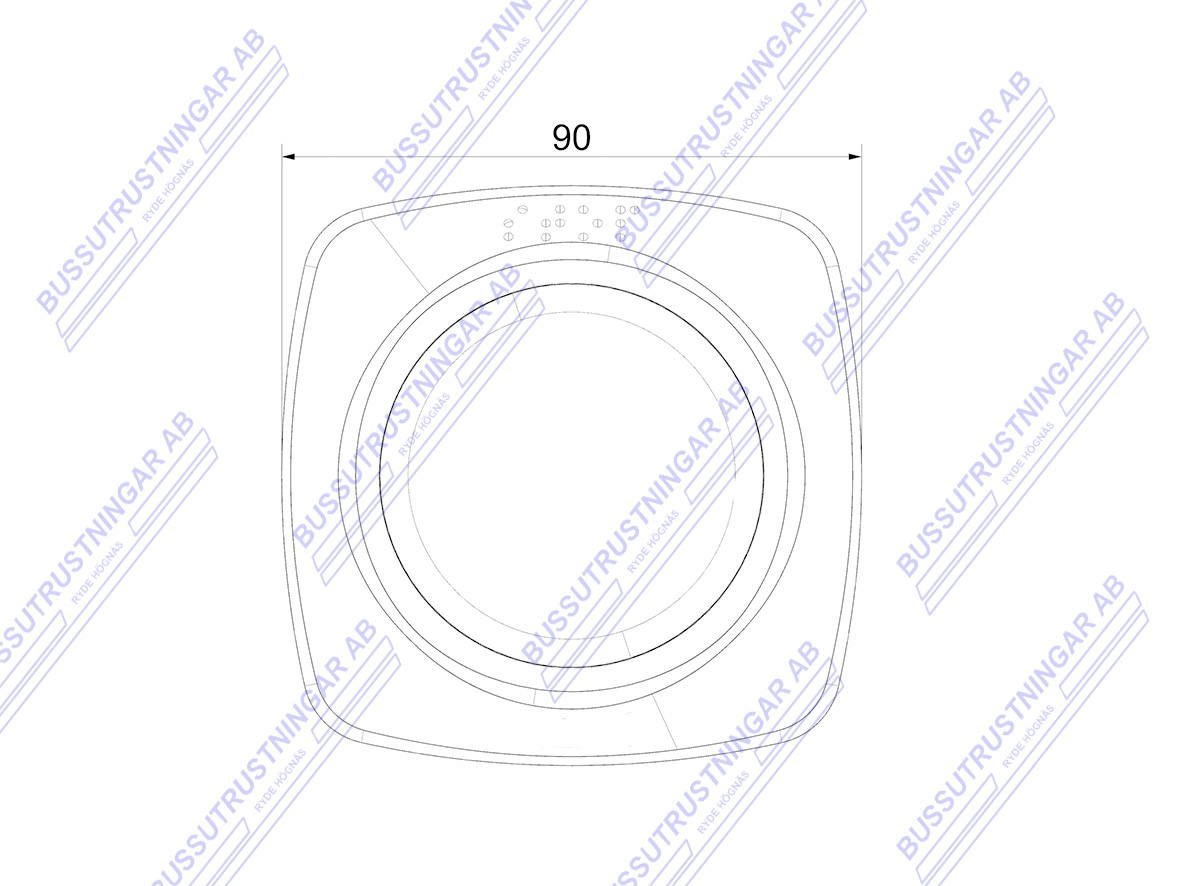 Touch-knapp rullstol med led - 3