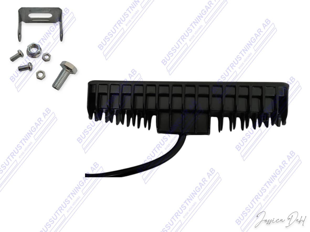 Arbetsbelysning / Backljus 18 Watt 10-30 V  - 2