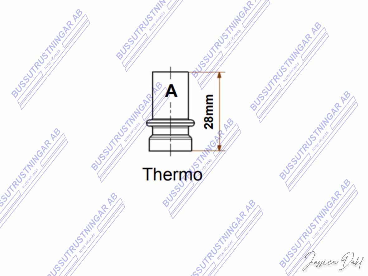 Flamfokusrör Thermo 230-350 - 2