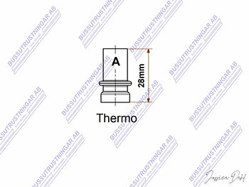 Flamfokusrör Thermo 230-350