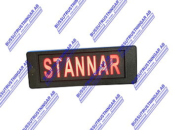 Stannarskylt 24 V
