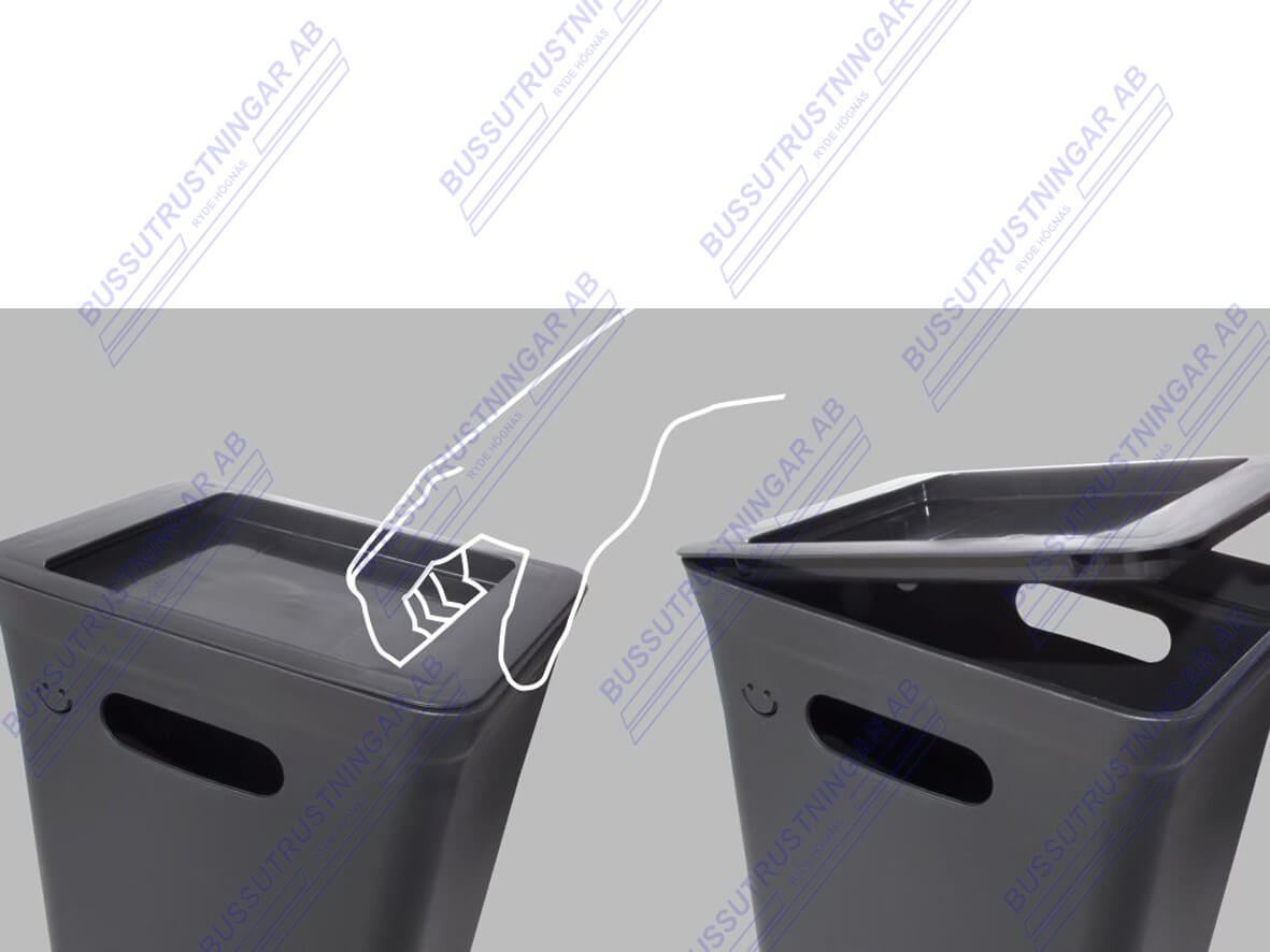 Lock till papperskorg 20 L - 2