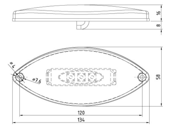 Sidomarkering Arcol 311 - 2