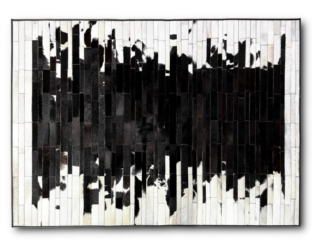 Lädermatta Patchwork 140 x 200 cm