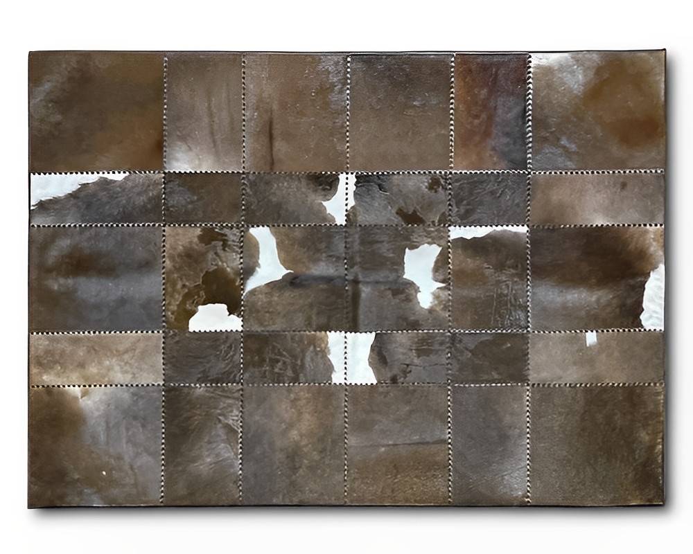 Lädermatta Patchwork 170 x 240 cm
