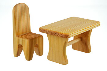 Dockskåpsmöbel: Bord 