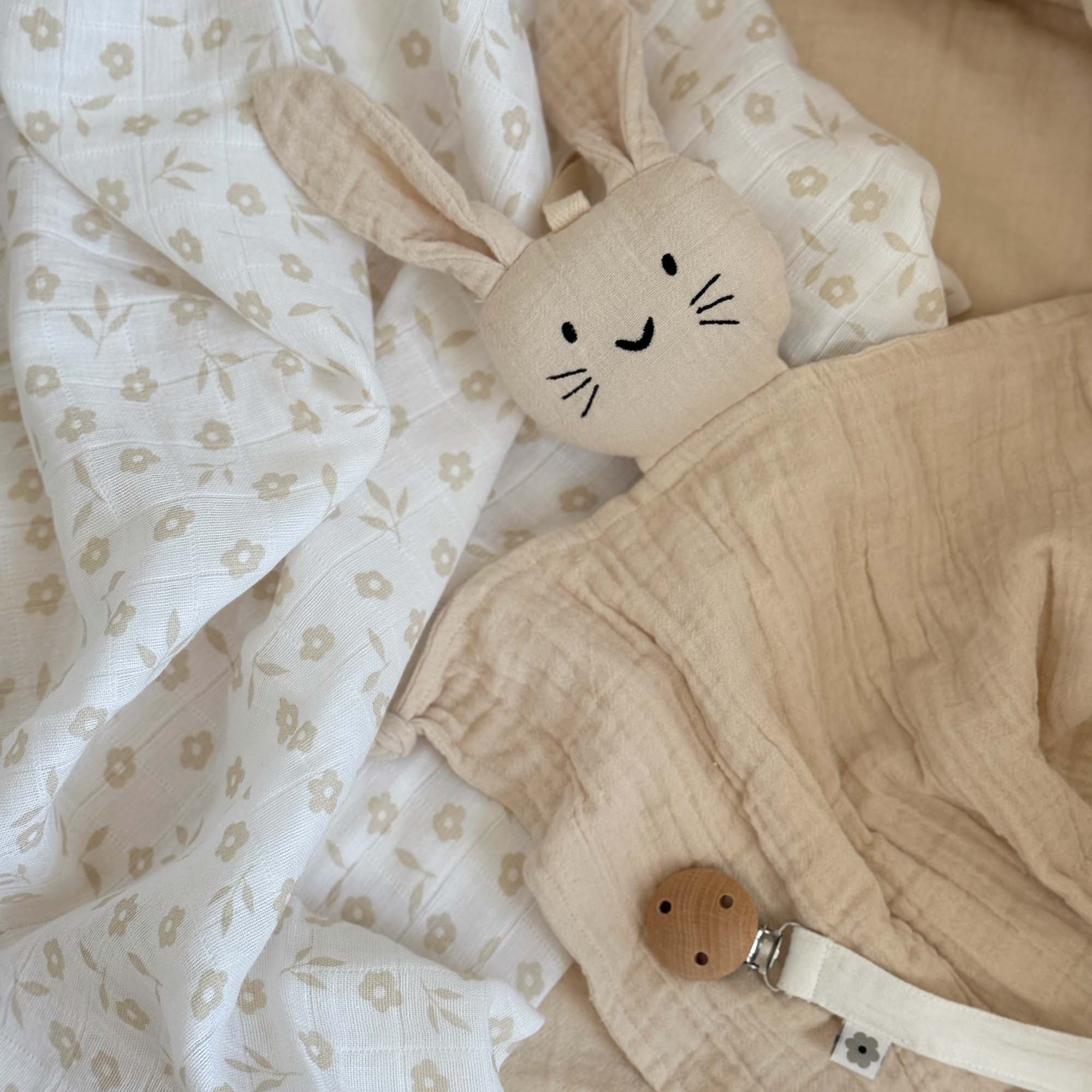 Kanin Ekologisk Muslin                                  Sand - 3