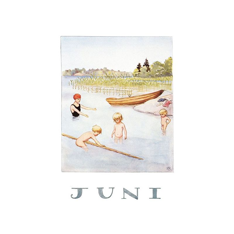 Vykort Månadsbilder Elsa Beskow       Välj månad - 9