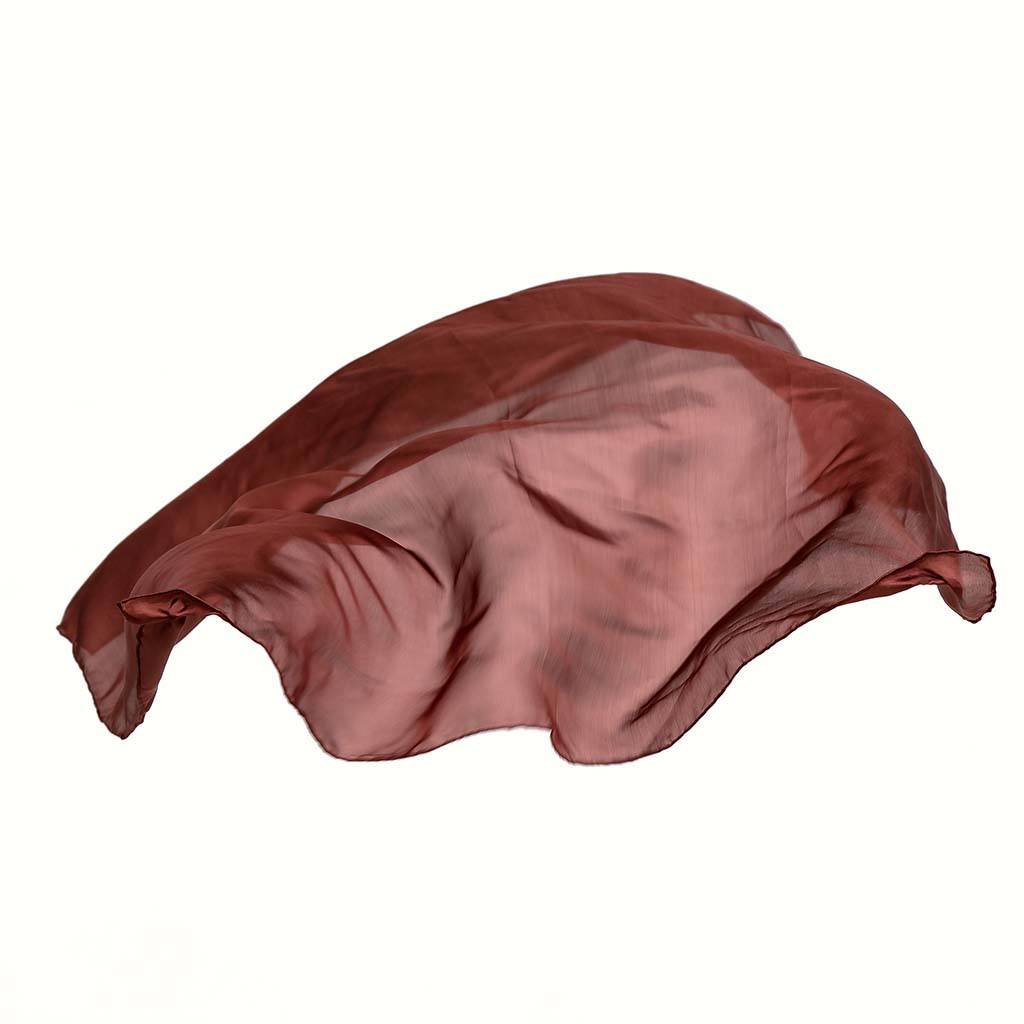 Leksiden Enfärgad 90X90 cm  Sarah´s Silks Välj färg 16 olika färger                 - 13