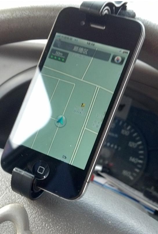 Mobilhållare ratt