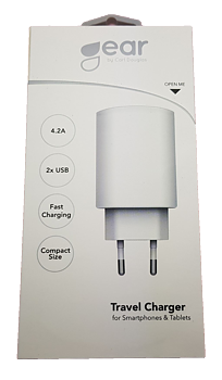 GEAR  4.2A 2x USB.