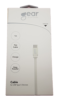 GEAR  USB-C kabel 1m.