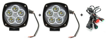 2x50W Spot beam CREE