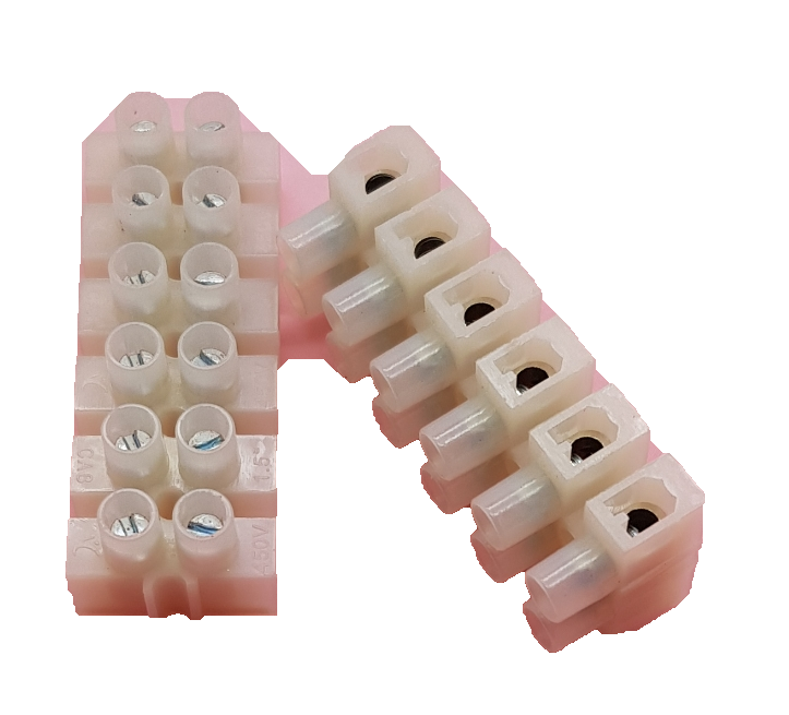 Kopplingslist 2st 6x1,5mm².