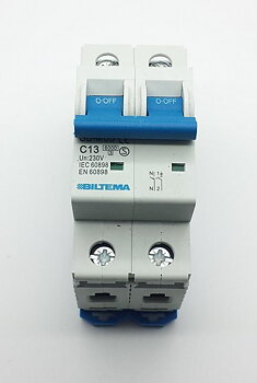 Automatsäkring  C13 (2polig) 230V