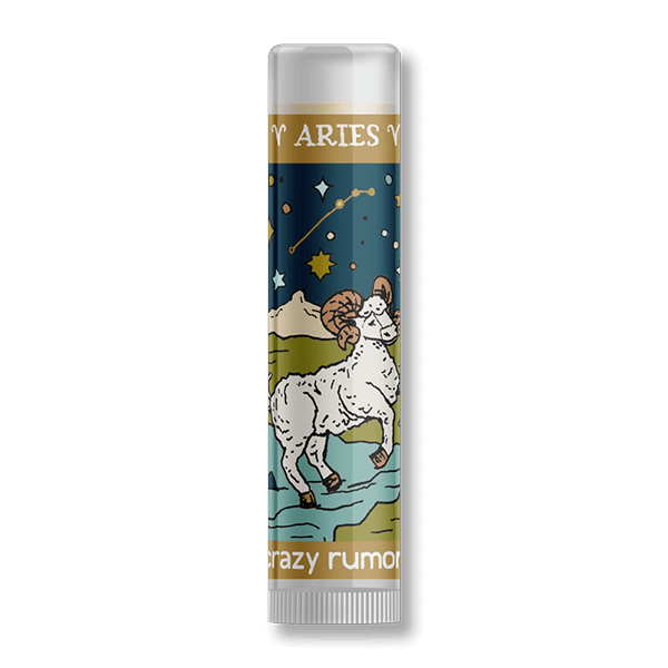 Lipbalm med Stjärntecken VÄDUREN Crazy Rumors